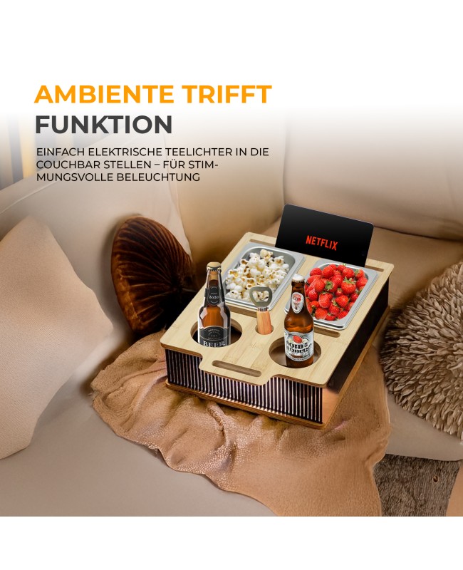 AH® Couchbar Snackbox mit...